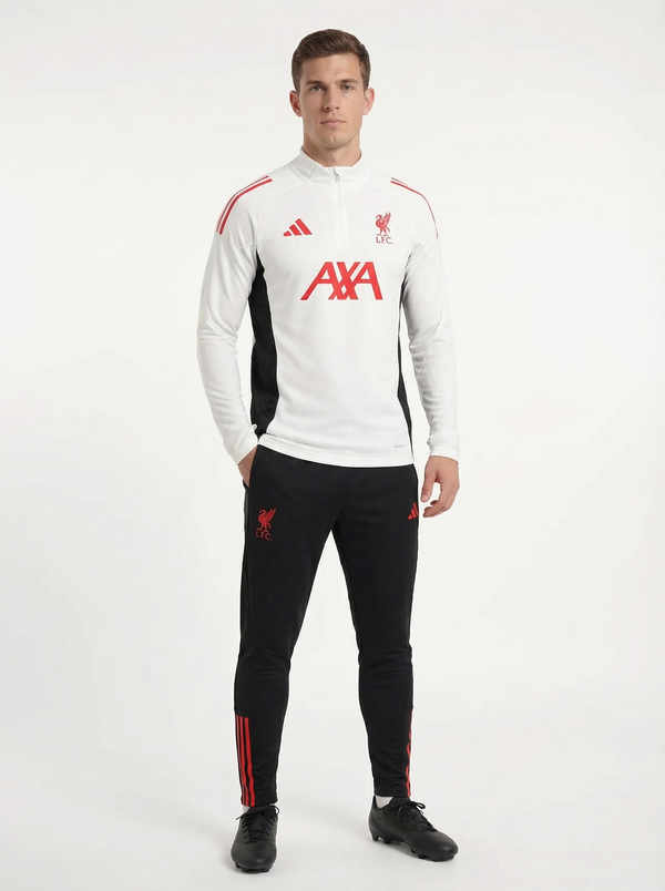 CHÁNDAL BLANCO Y NEGRO X ROJO DEL LIVERPOOL 2025/2026