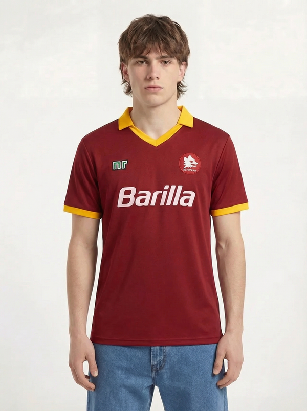 CAMISETA CLÁSICA AC ROMA 1989-90