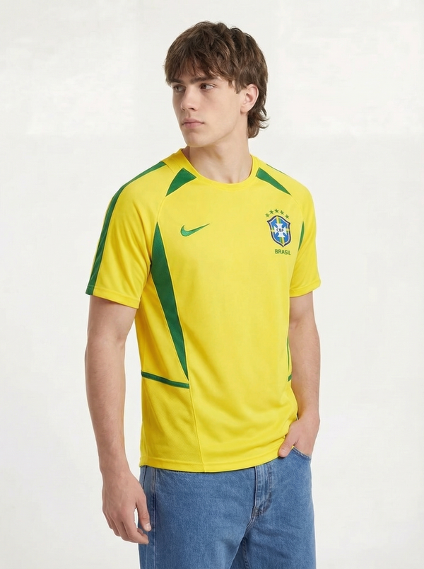 CAMISETA BRASIL 2002 LOCAL