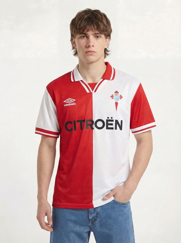 CAMISETA CLÁSICA DE VISITANTE DEL CELTA DE VIGO 2001-02