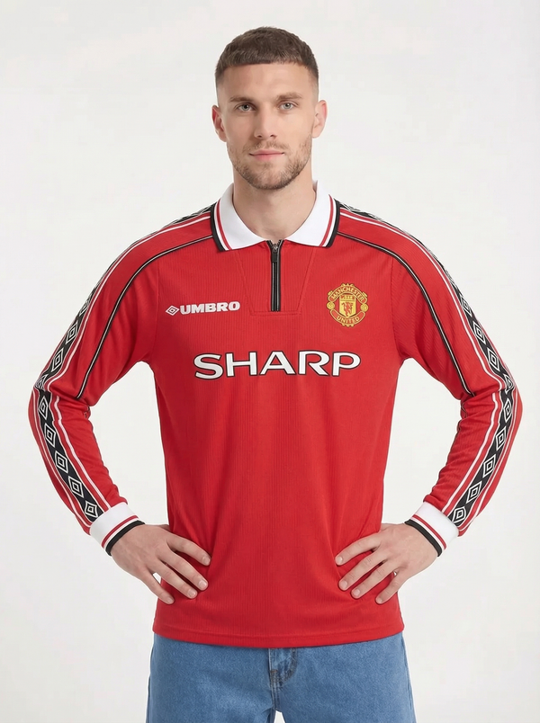 CAMISETA CLÁSICA MANCHESTER UNITED FC MANGA LARGA 1998-99