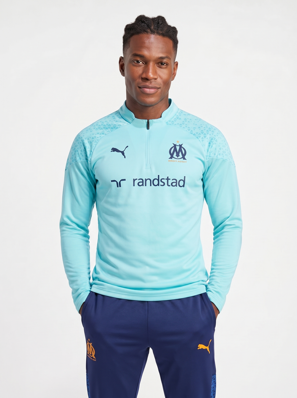 CHÁNDAL AZUL Y MENTA DEL OLYMPIQUE DE MARSELLA