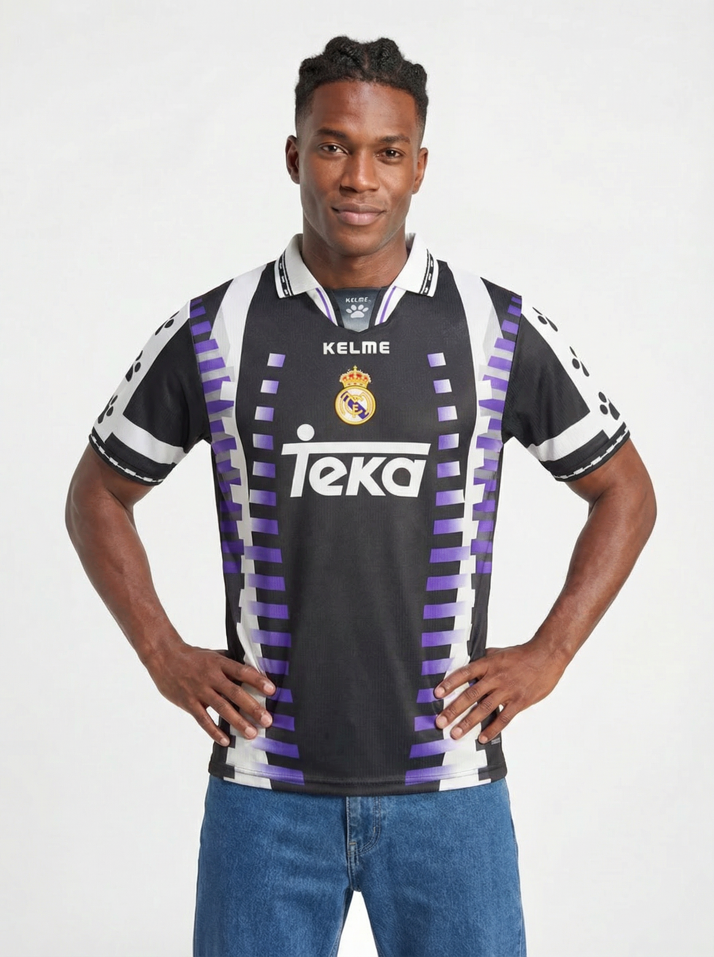 CAMISETA TERCERA EQUIPACIÓN REAL MADRID 1997/98