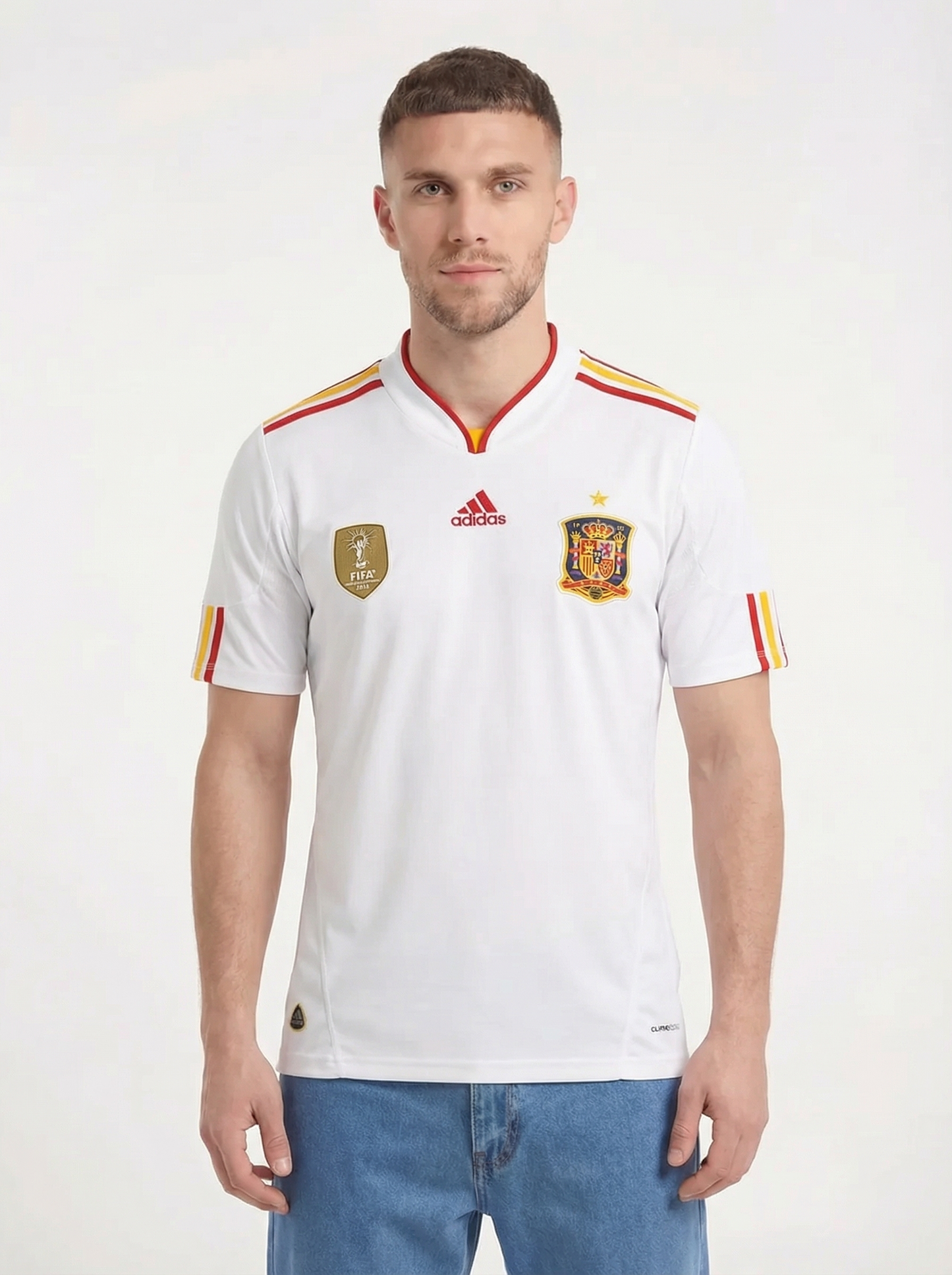 CAMISETA CLÁSICA DE VISITANTE DE ESPAÑA 2011