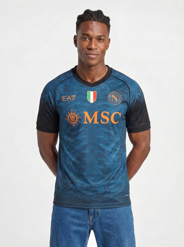 CAMISETA DE LA EDICIÓN DE HALLOWEEN 2025/26 DEL SSC NÁPOLES