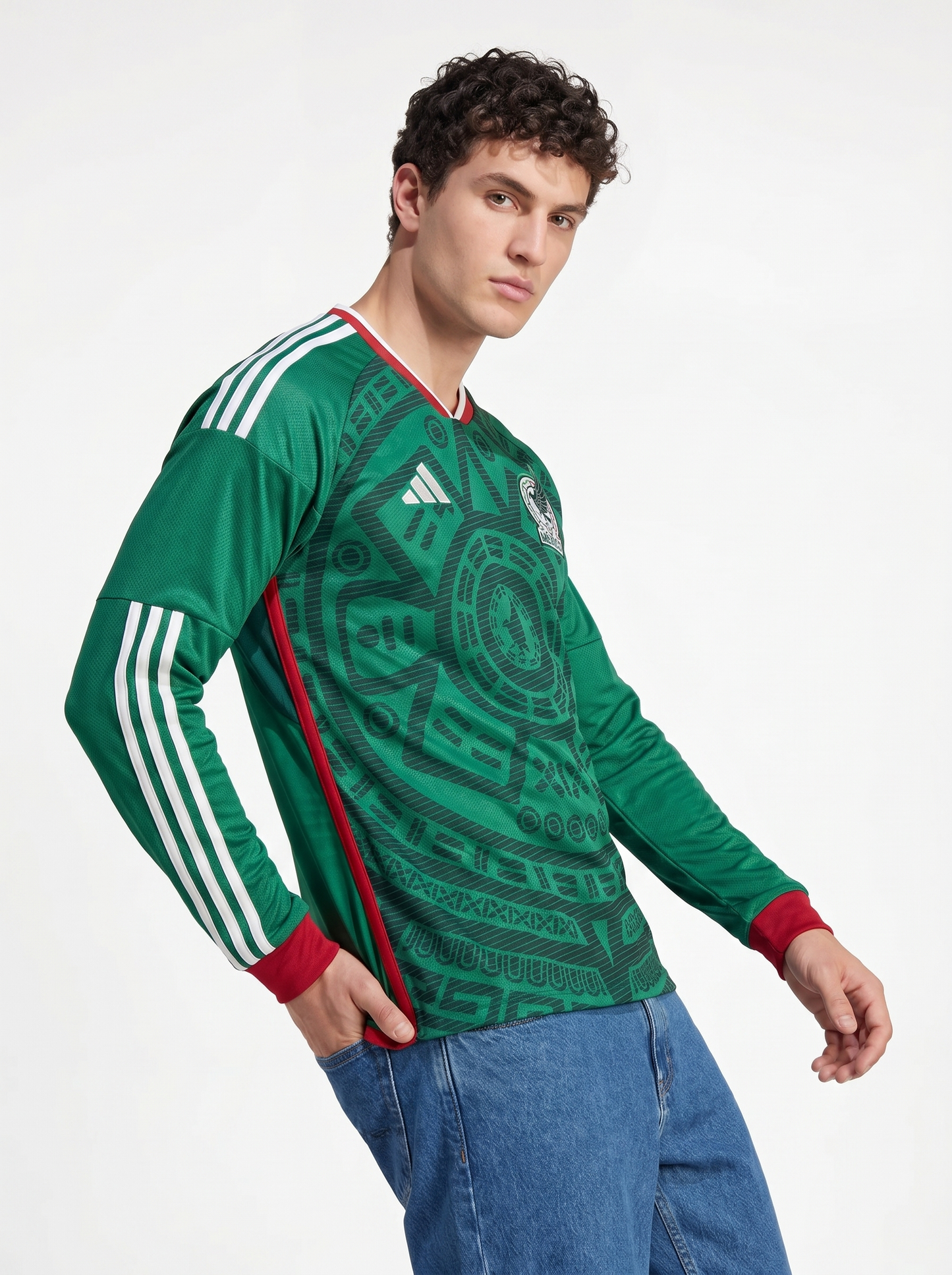 CAMISETA DE LOCAL DE MANGA LARGA MÉXICO 2026