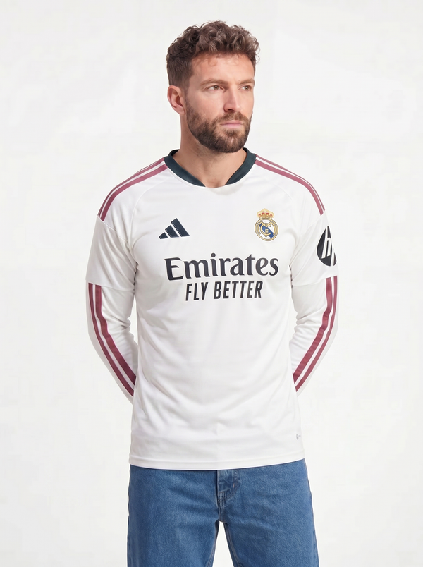 CAMISETA DE LOCAL DE MANGA LARGA REAL MADRID FC 2026/27