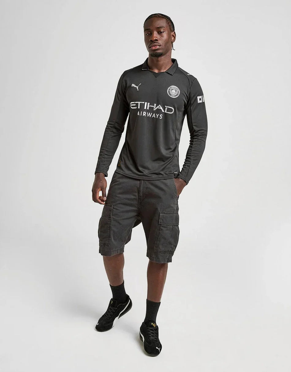 CAMISETA DE VISITANTE DE MANGA LARGA PUMA MANCHESTER CITY FC 2025/26
