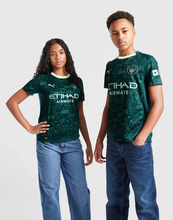 PUMA MANCHESTER City FC 2025/26 CUARTA CAMISETA JUNIOR