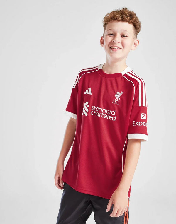 CAMISETA DE LOCAL ADIDAS LIVERPOOL FC 2025/26 JUNIOR