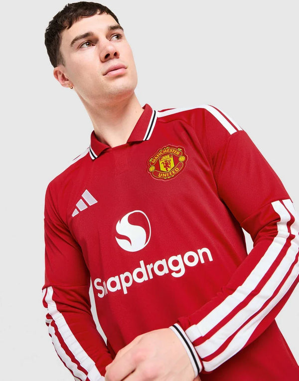 CAMISETA MANCHESTER UNITED FC 2026/27 MANGA LARGA PRIMERA EQUIPACIÓN
