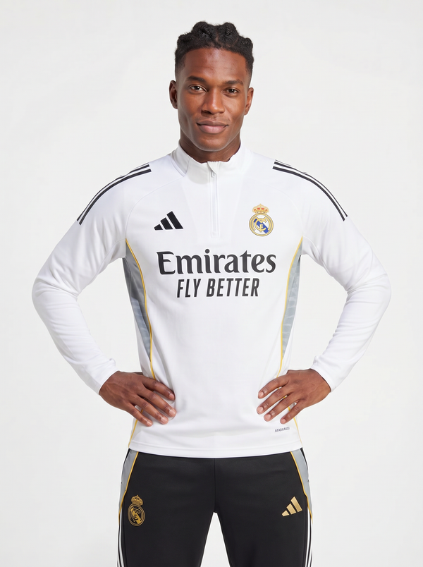 CHÁNDAL BLANCO Y NEGRO DEL REAL MADRID 2025/2026