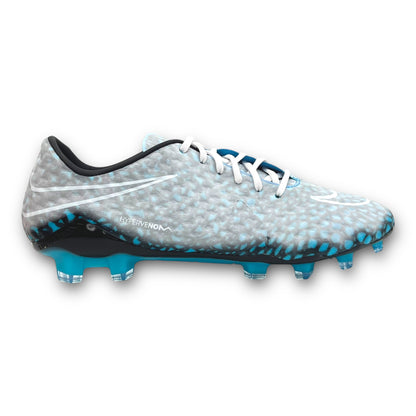 BOTAS DE FÚTBOL HYPERVENOM PHANTOM RGN FG EDICIÓN HYDRA NEGRO NARANJA