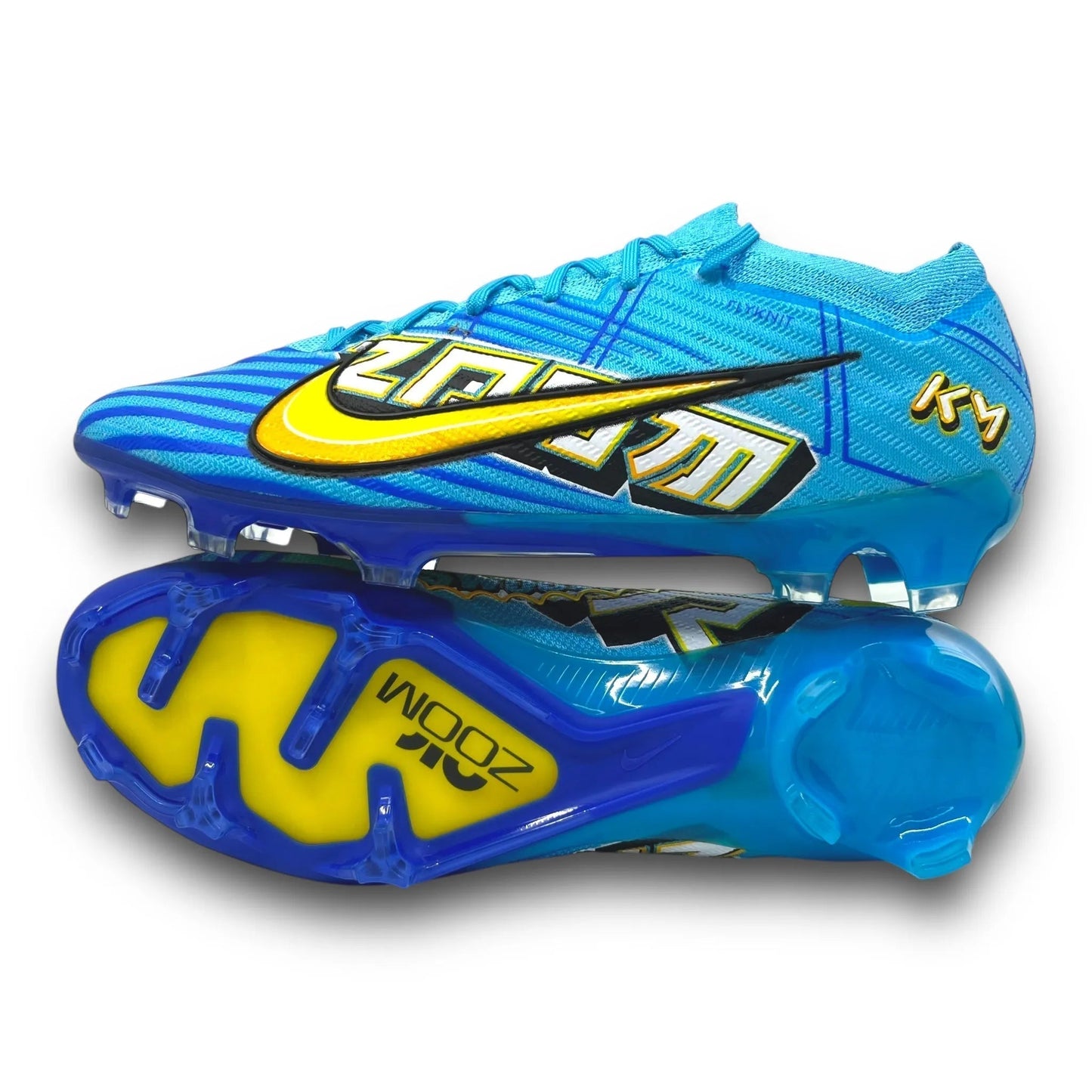 BOTAS DE FÚTBOL NIKE MERCURIAL VAPOR 15 ELITE FG NEGRO AZUL