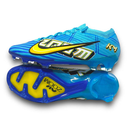BOTAS DE FÚTBOL NIKE MERCURIAL VAPOR 15 ELITE FG NEGRO AZUL