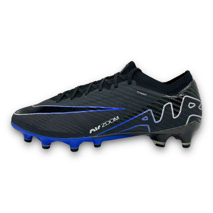 BOTAS DE FÚTBOL NIKE MERCURIAL VAPOR 15 ELITE FG NEGRO AZUL