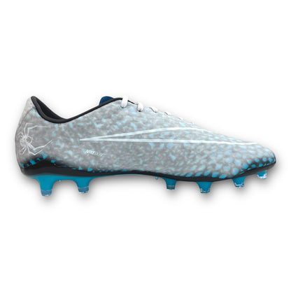 BOTAS DE FÚTBOL HYPERVENOM PHANTOM RGN FG EDICIÓN HYDRA NEGRO NARANJA