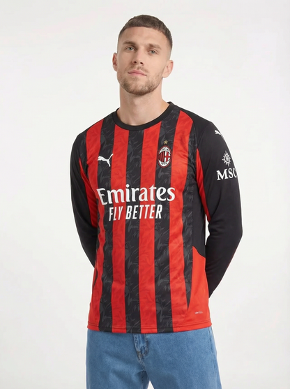CAMISETA LOCAL MANGA LARGA AC MILAN 2025/26