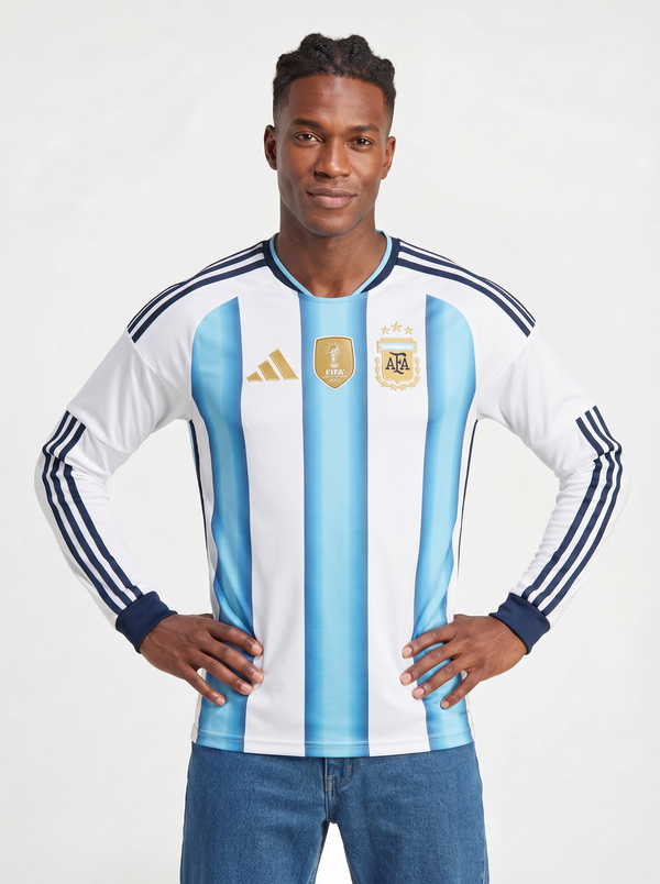 ARGENTINA CAMISETA LOCAL MANGA LARGA 2026