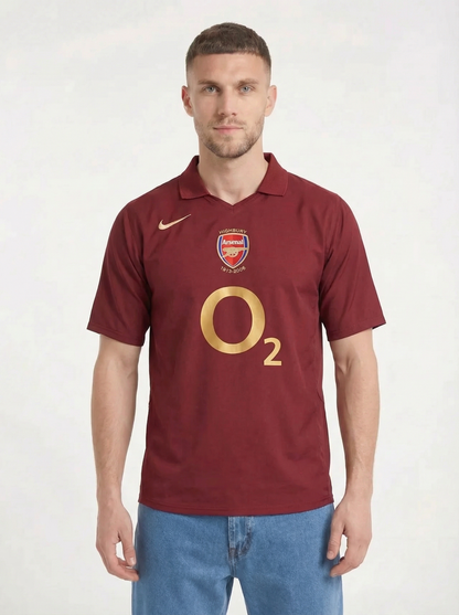 CAMISETA LOCAL ARSENAL 2005-06