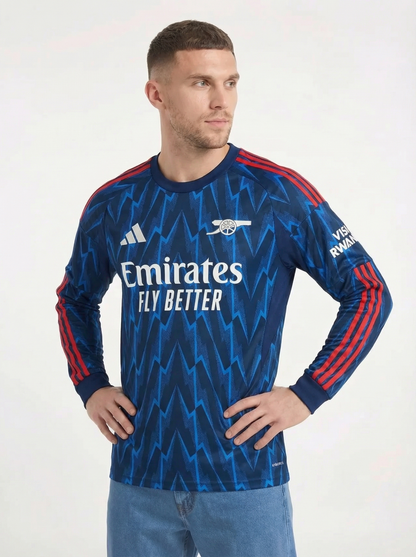 CAMISETA VISITANTE MANGA LARGA ARSENAL 2025/26