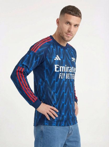 CAMISETA VISITANTE MANGA LARGA ARSENAL 2025/26