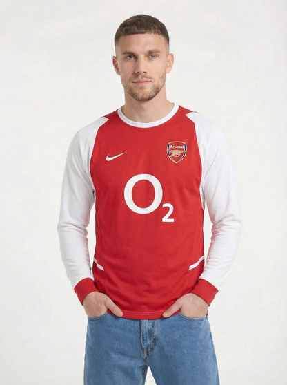 CAMISETA CLÁSICA MANGA LARGA ARSENAL FC 2002-04