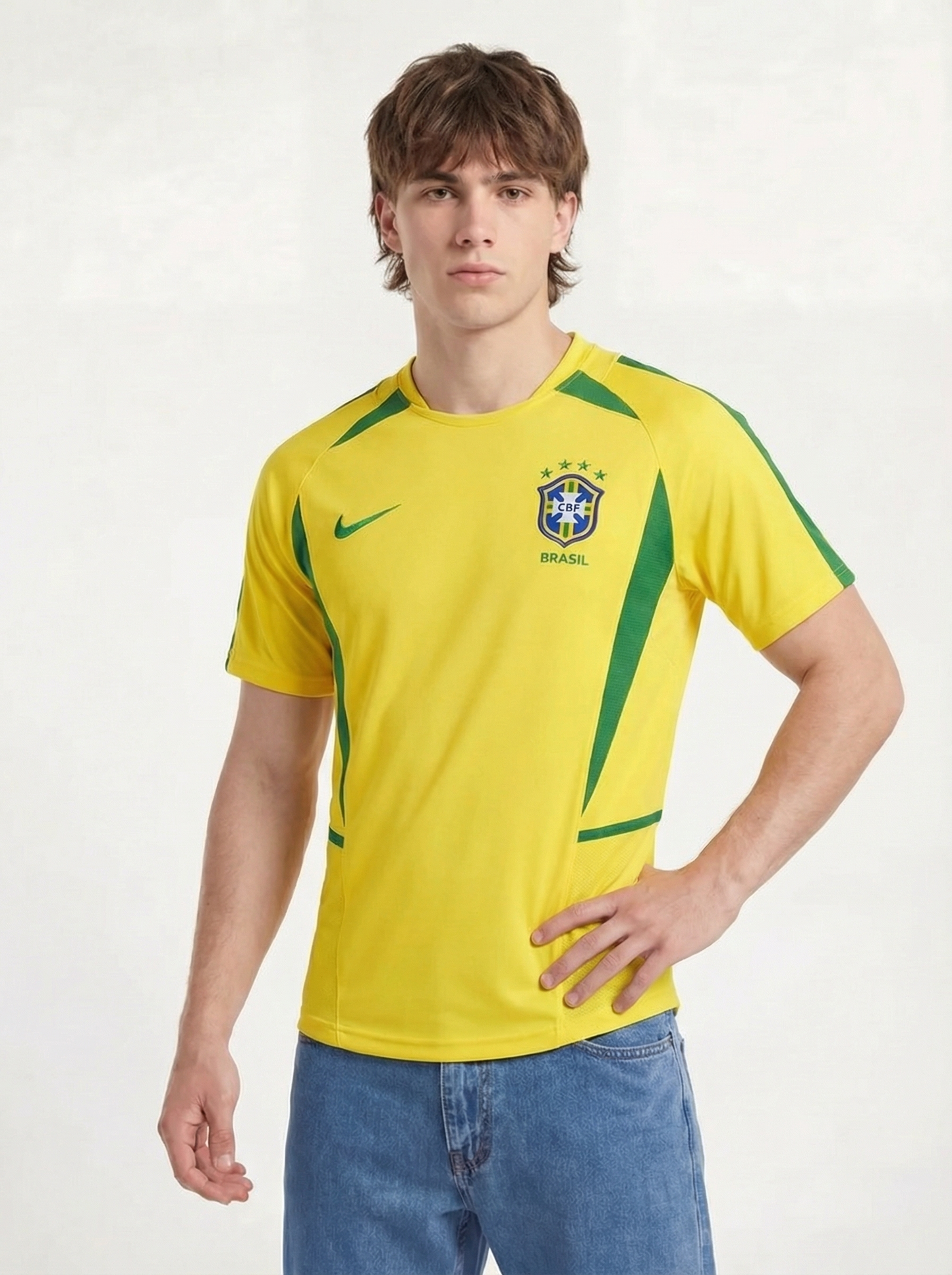 CAMISETA BRASIL 2002 LOCAL