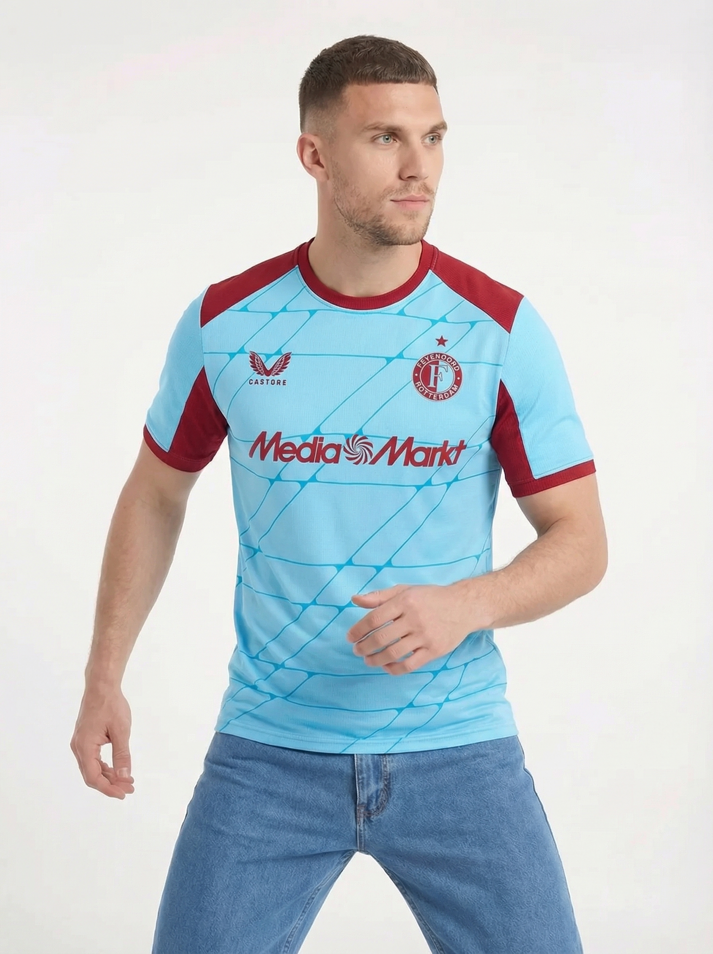 CAMISETA TERCERA EQUIPACIÓN CASTORE FEYENOORD 2025/26