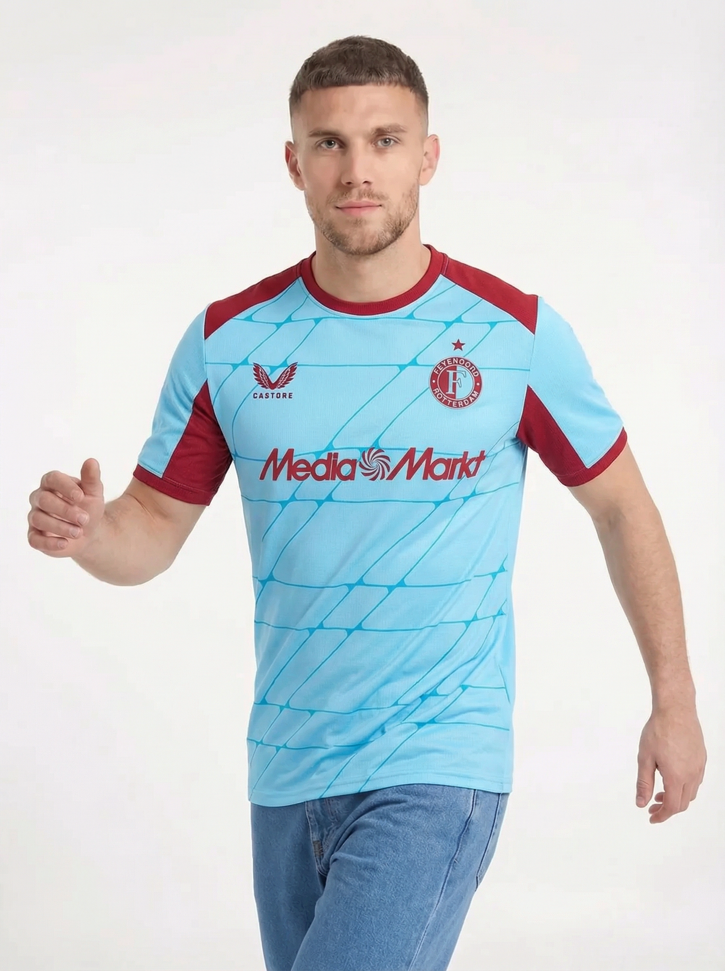 CAMISETA TERCERA EQUIPACIÓN CASTORE FEYENOORD 2025/26