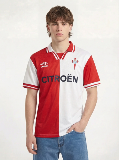CAMISETA CLÁSICA DE VISITANTE DEL CELTA DE VIGO 2001-02
