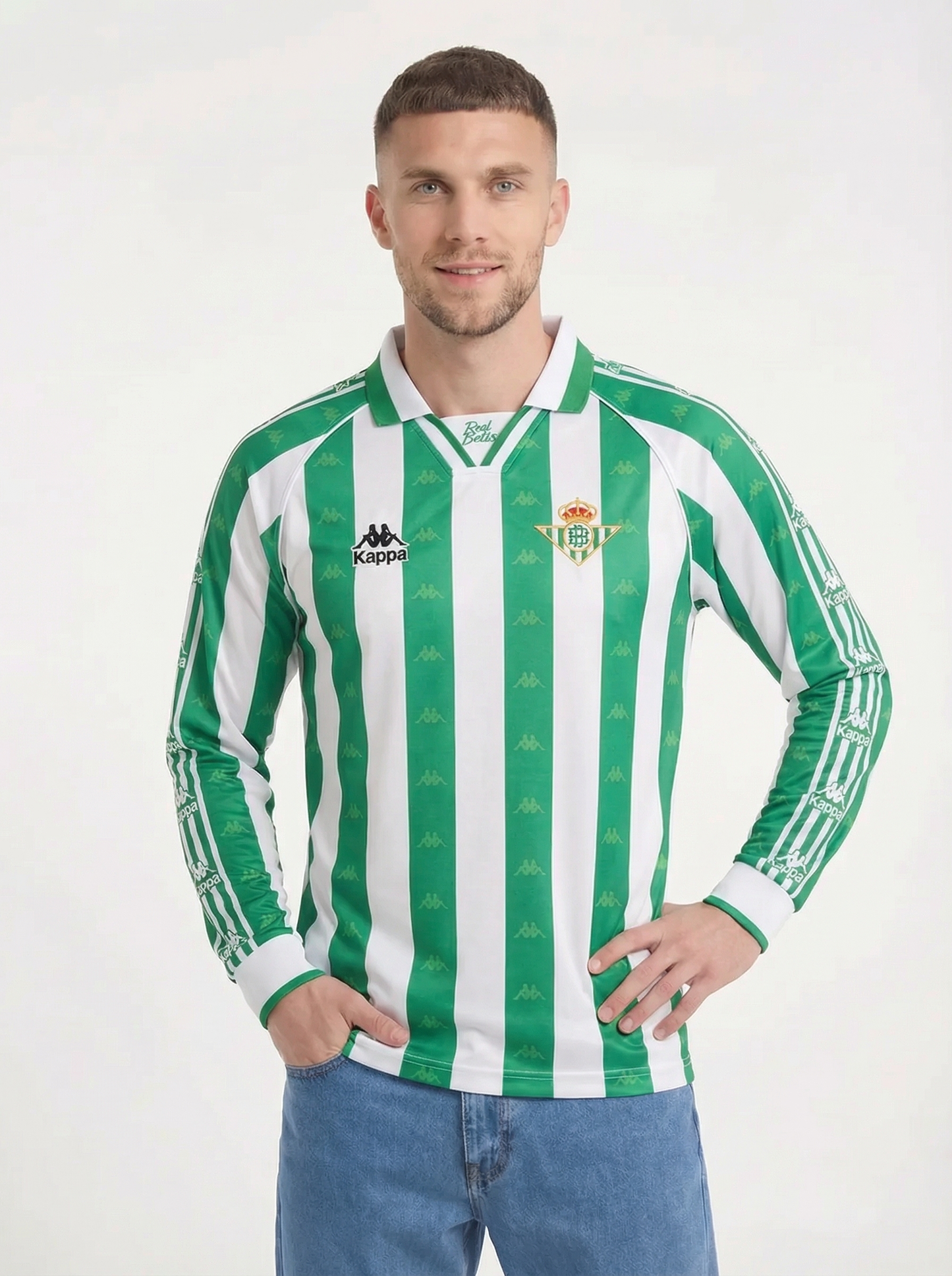 CAMISETA CLÁSICA CR BETIS BALOMPIÉ MANGA LARGA 1995-97