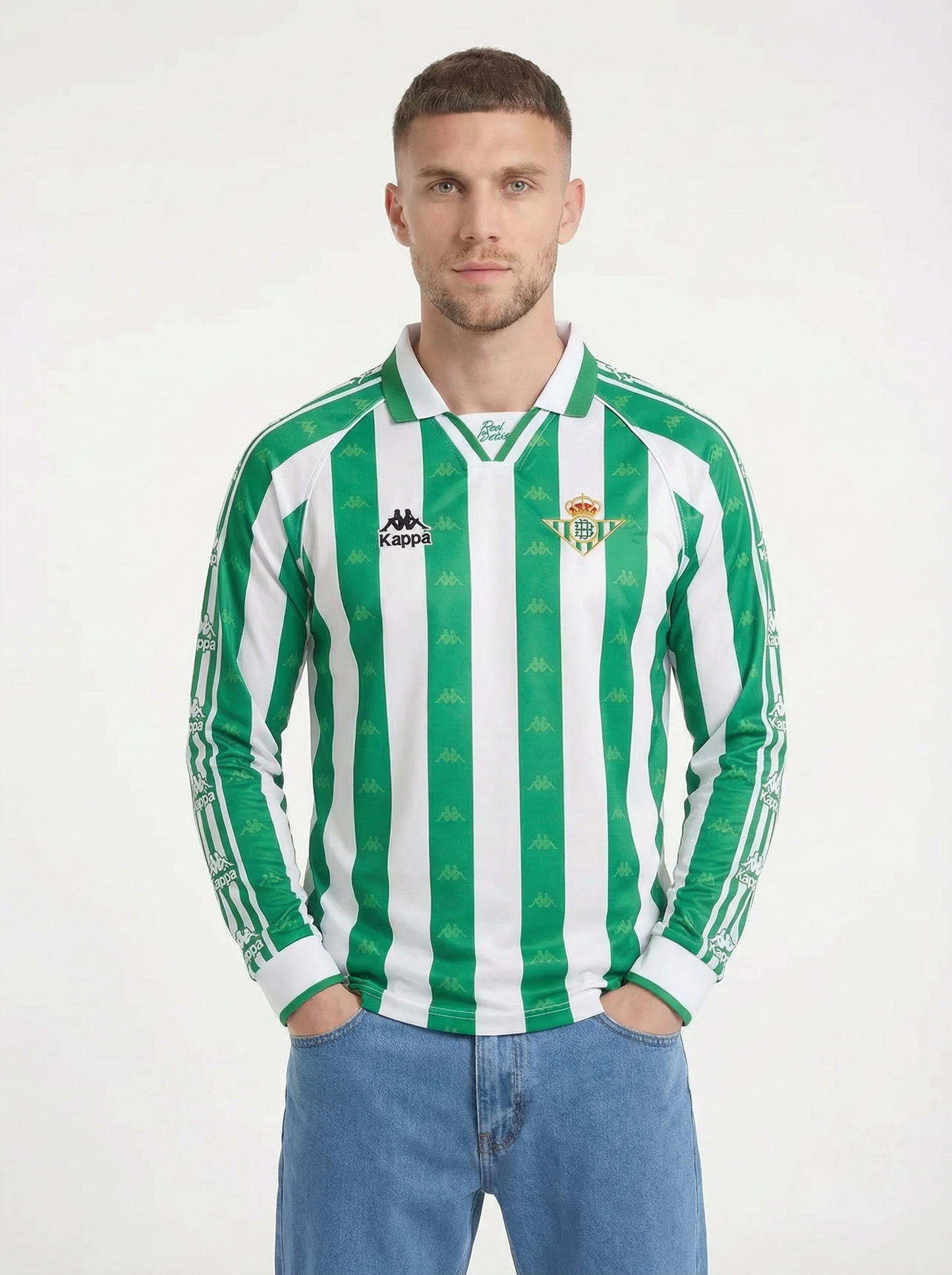 CAMISETA CLÁSICA CR BETIS BALOMPIÉ MANGA LARGA 1995-97