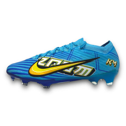 BOTAS DE FÚTBOL NIKE MERCURIAL VAPOR 15 ELITE FG NEGRO AZUL