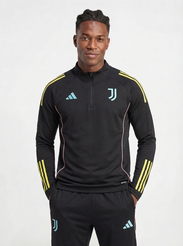 PANTALÓN DEPORTIVO NEGRO Y AMARILLO DE LA JUVENTUS