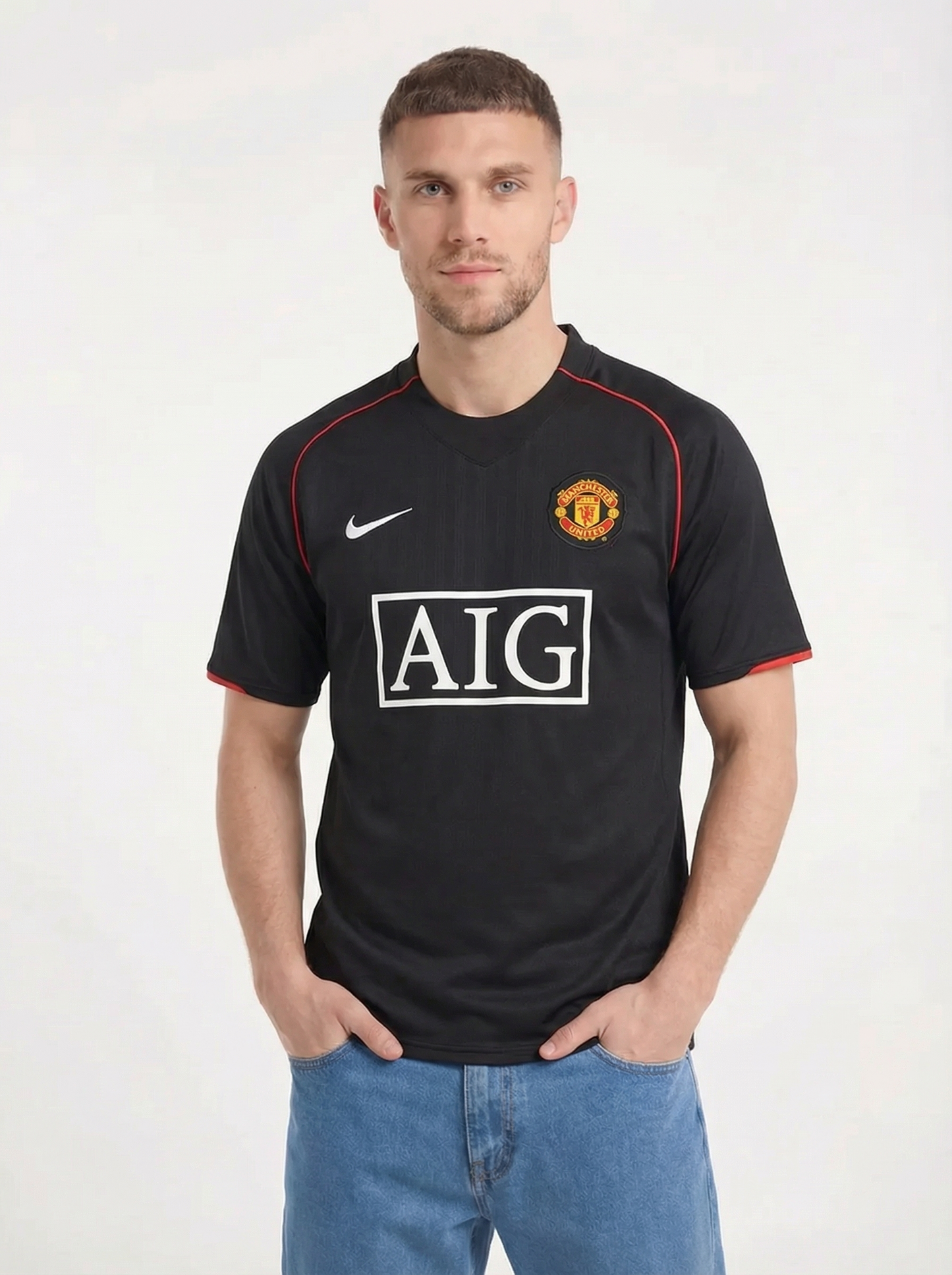 CAMISETA VISITANTE MANCHESTER UNITED 2007-08