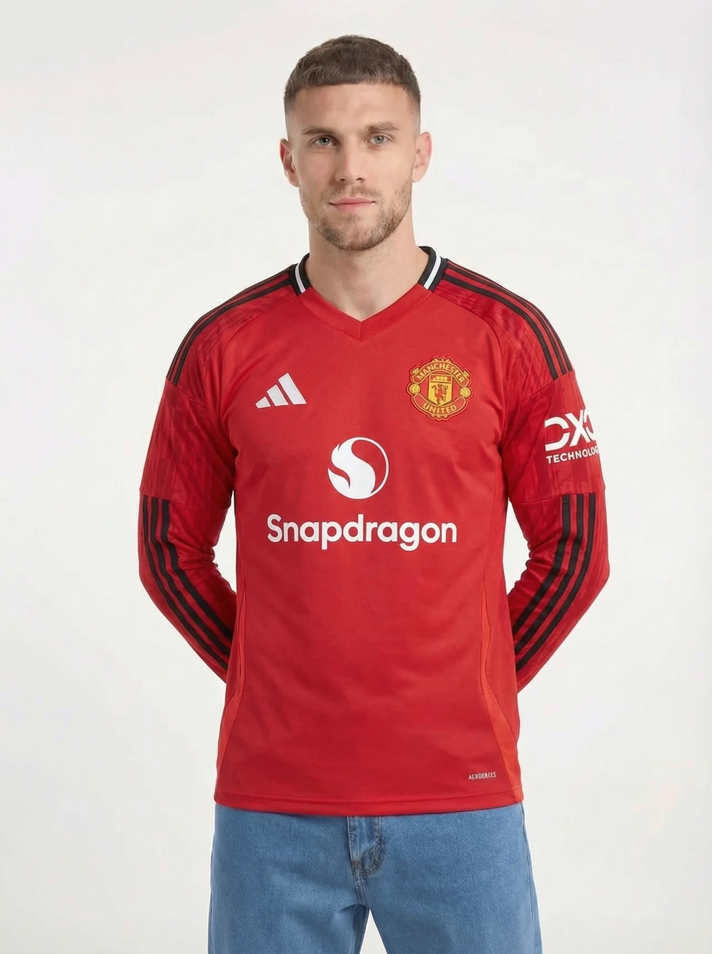 CAMISETA DE LOCAL MANCHESTER UNITED 2025/26 MANGA LARGA