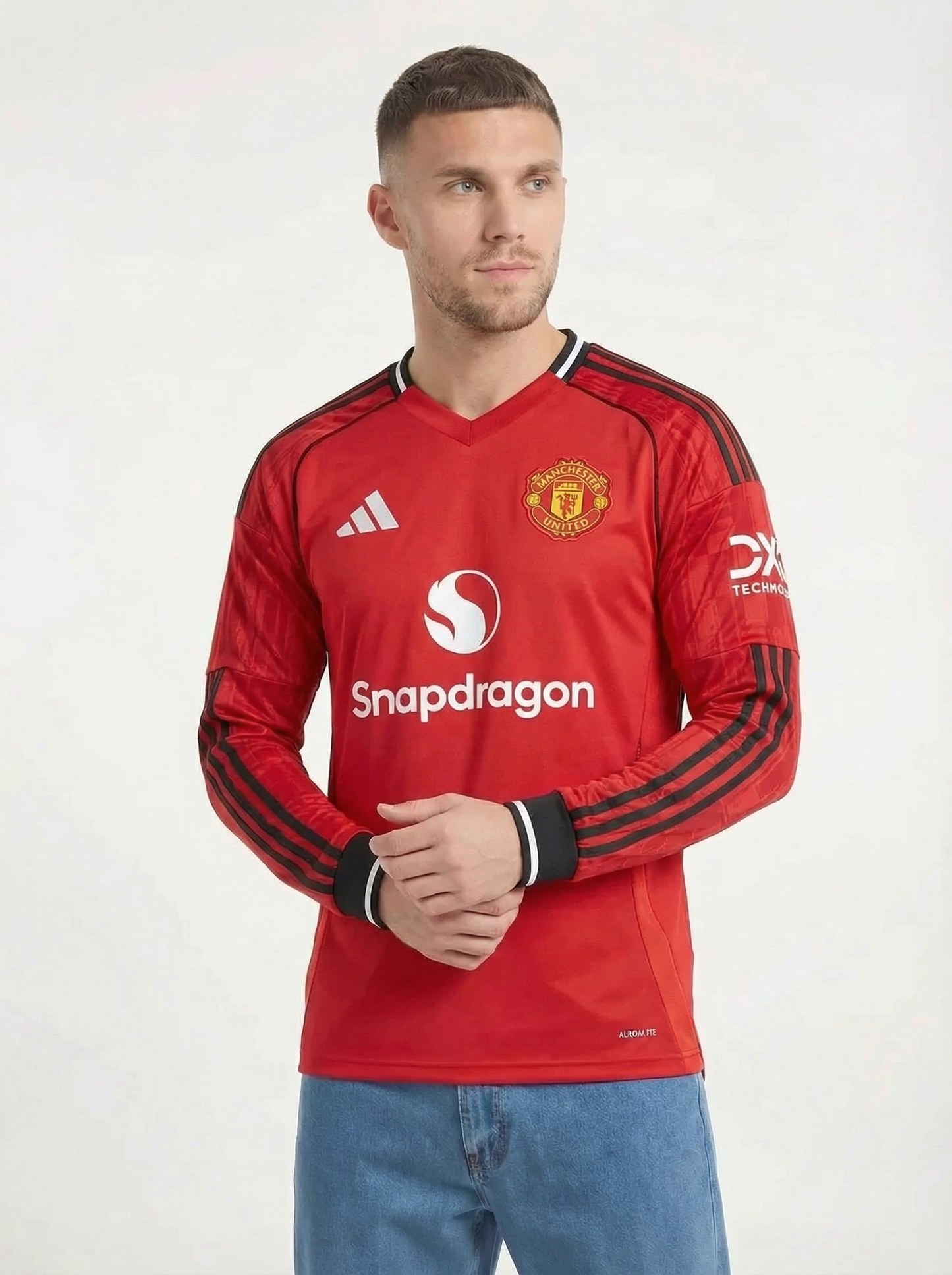 CAMISETA DE LOCAL MANCHESTER UNITED 2025/26 MANGA LARGA