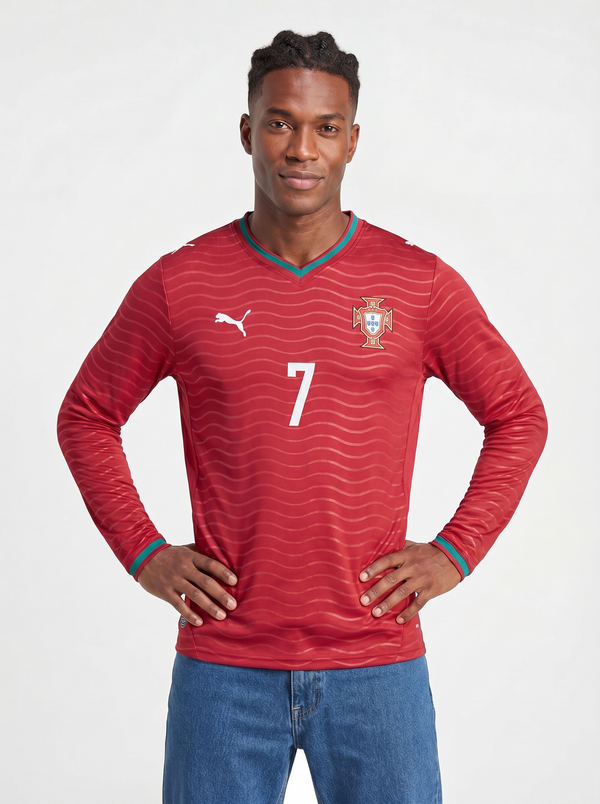CAMISETA DE MANGA LARGA LOCAL DE PORTUGAL 2026