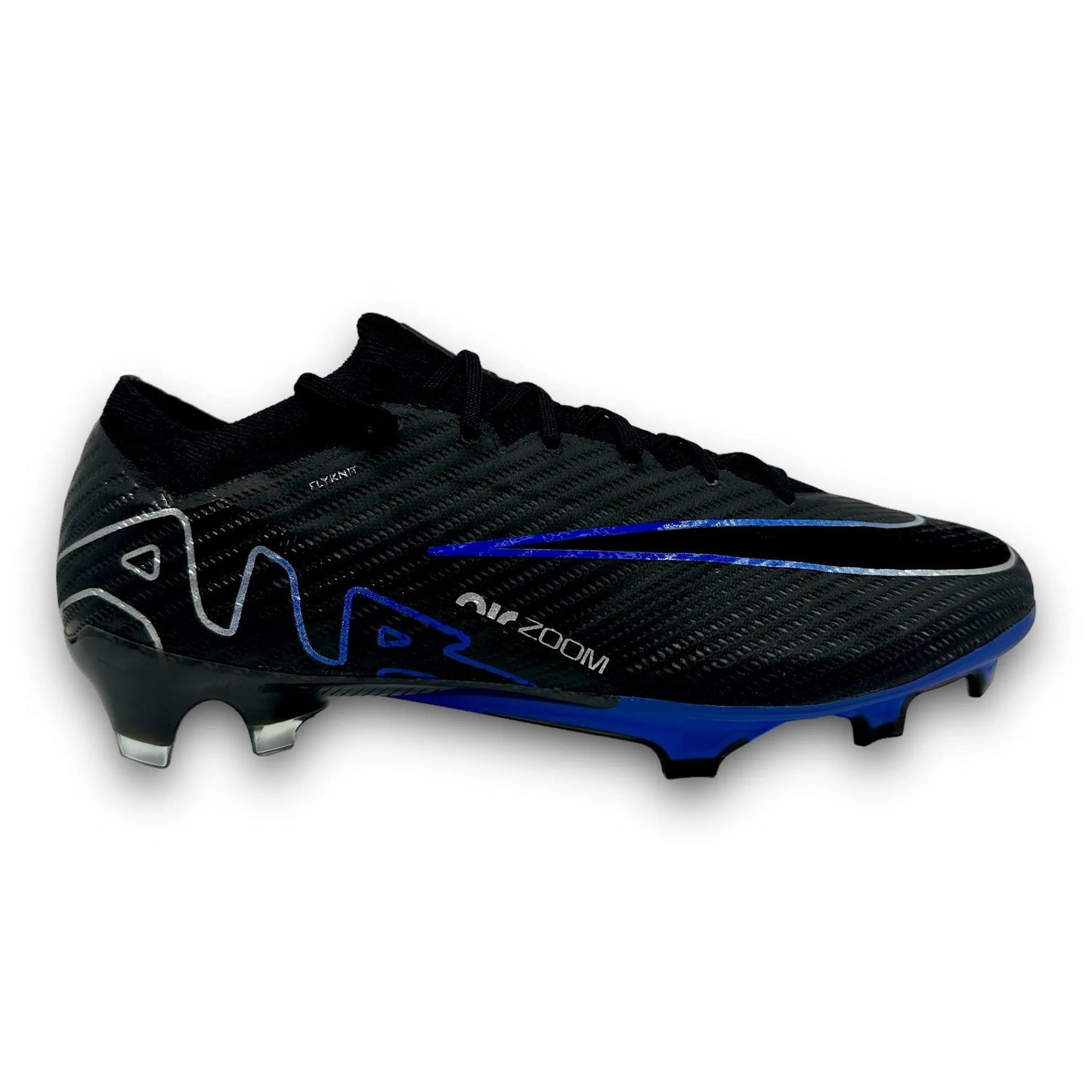 BOTAS DE FÚTBOL NIKE MERCURIAL VAPOR 15 ELITE FG NEGRO AZUL