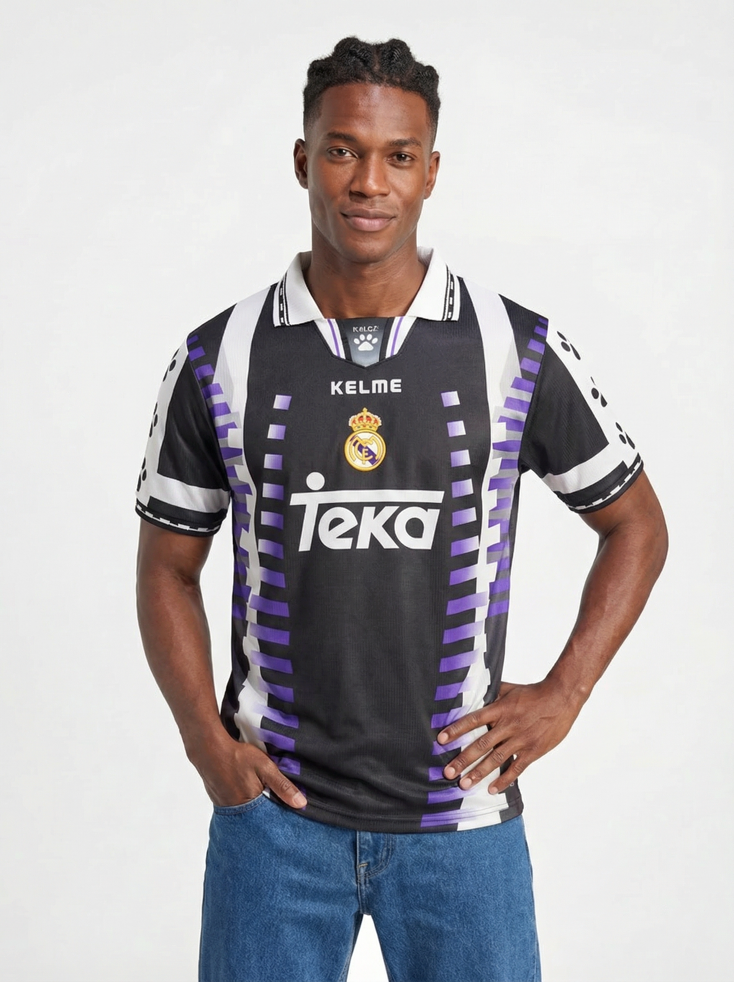 CAMISETA TERCERA EQUIPACIÓN REAL MADRID 1997/98