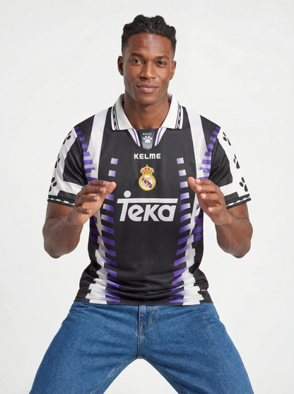 CAMISETA TERCERA EQUIPACIÓN REAL MADRID 1997/98