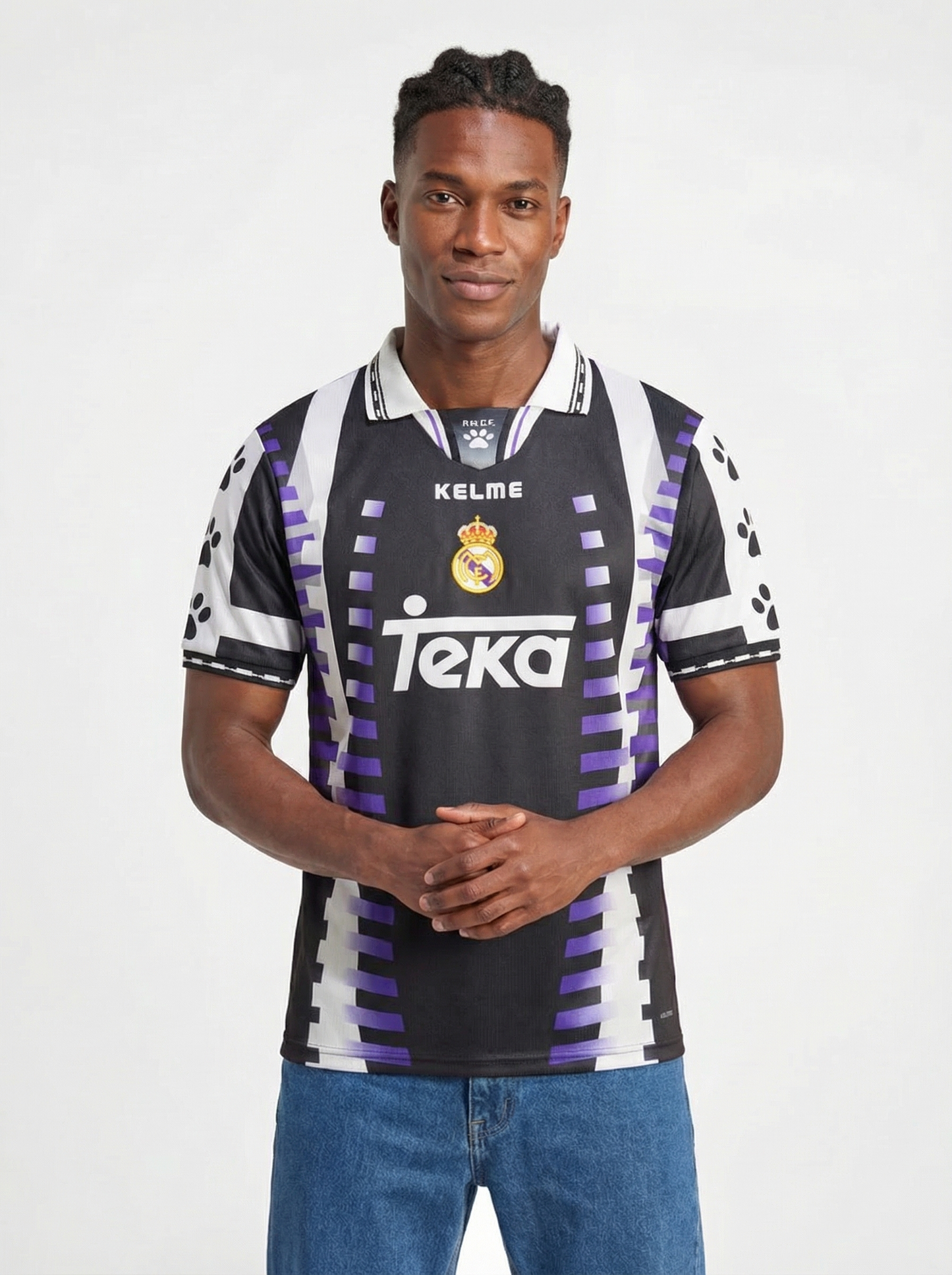 CAMISETA TERCERA EQUIPACIÓN REAL MADRID 1997/98