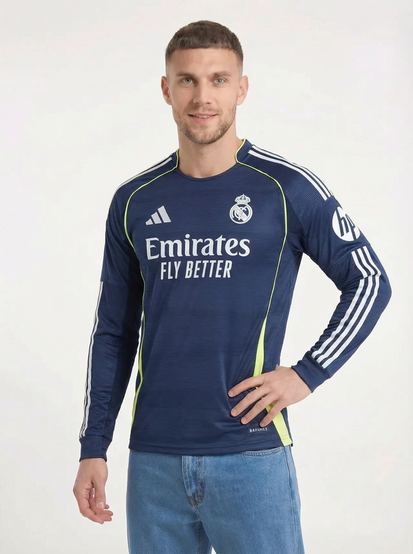 CAMISETA DE MANGA LARGA REAL MADRID 2025/26