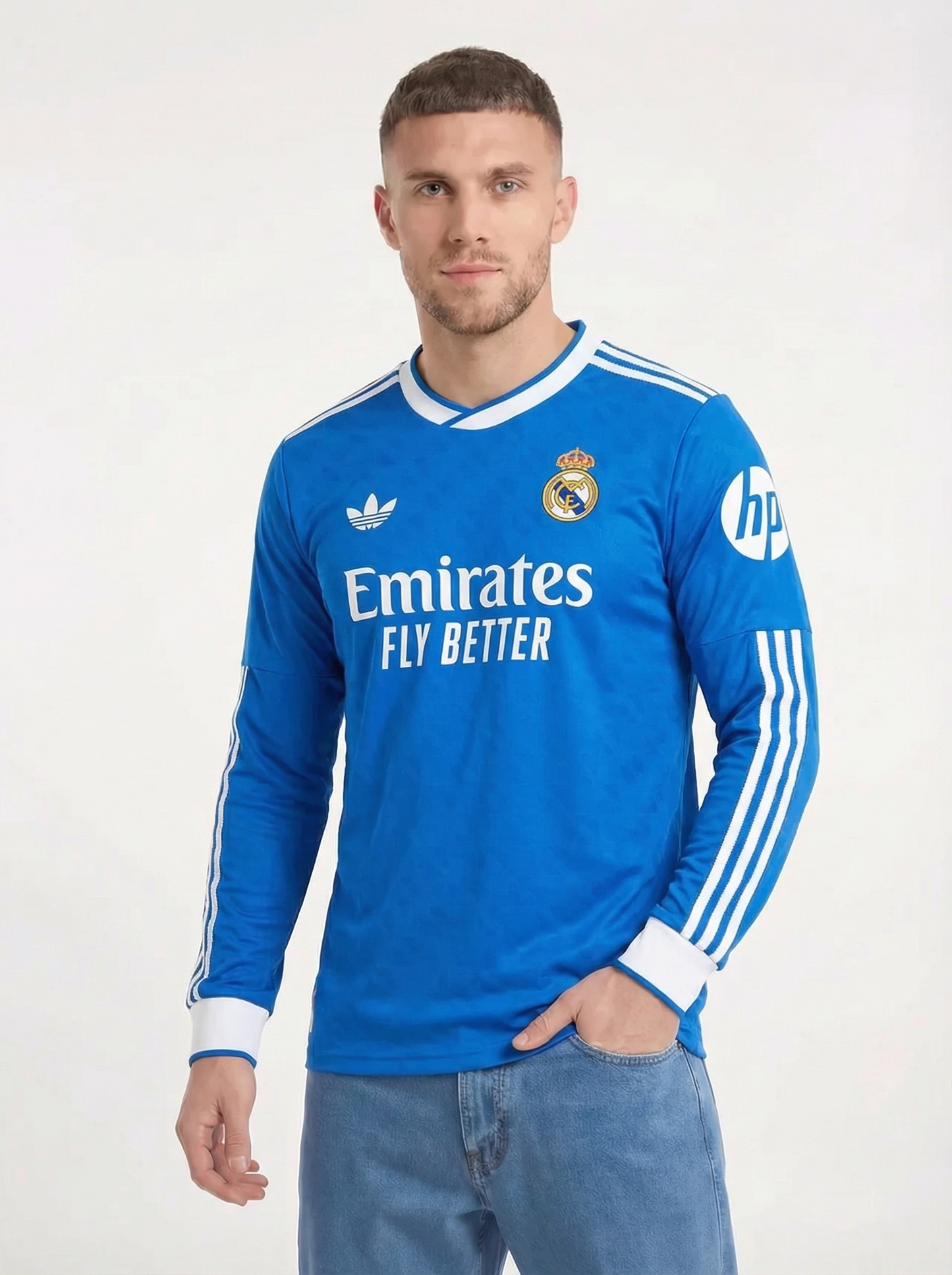 CAMISETA TERCERA MANGA LARGA REAL MADRID 2025/26