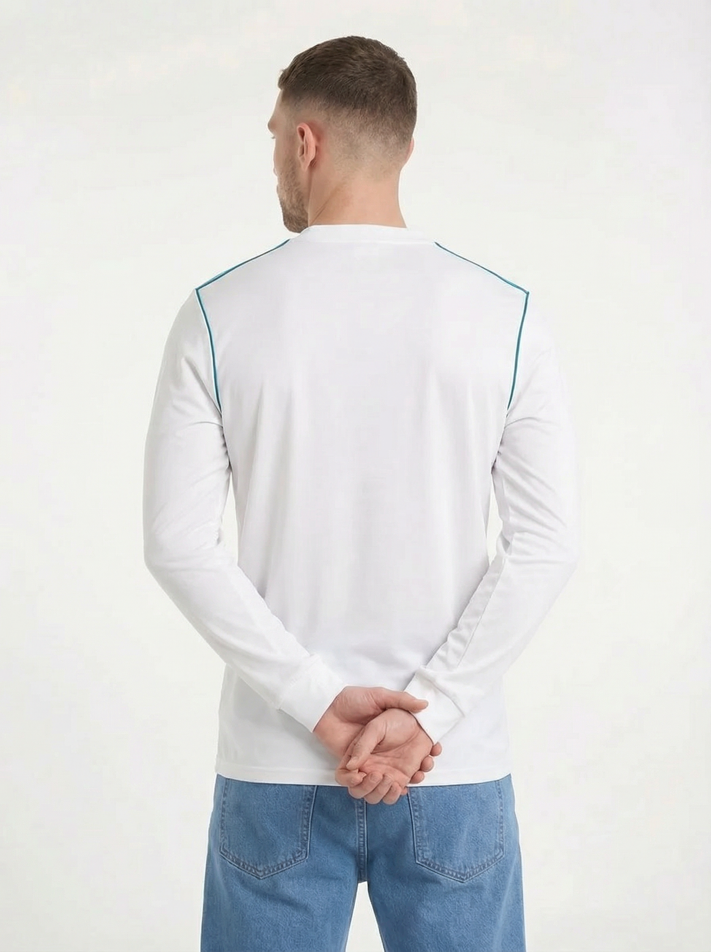 CAMISETA CLÁSICA DE MANGA LARGA REAL MADRID 2017-18