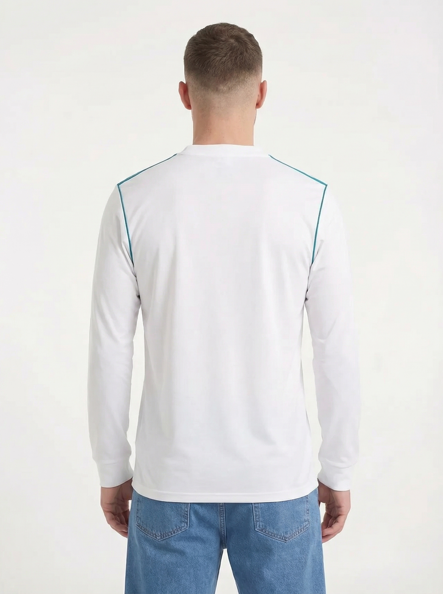 CAMISETA CLÁSICA DE MANGA LARGA REAL MADRID 2017-18