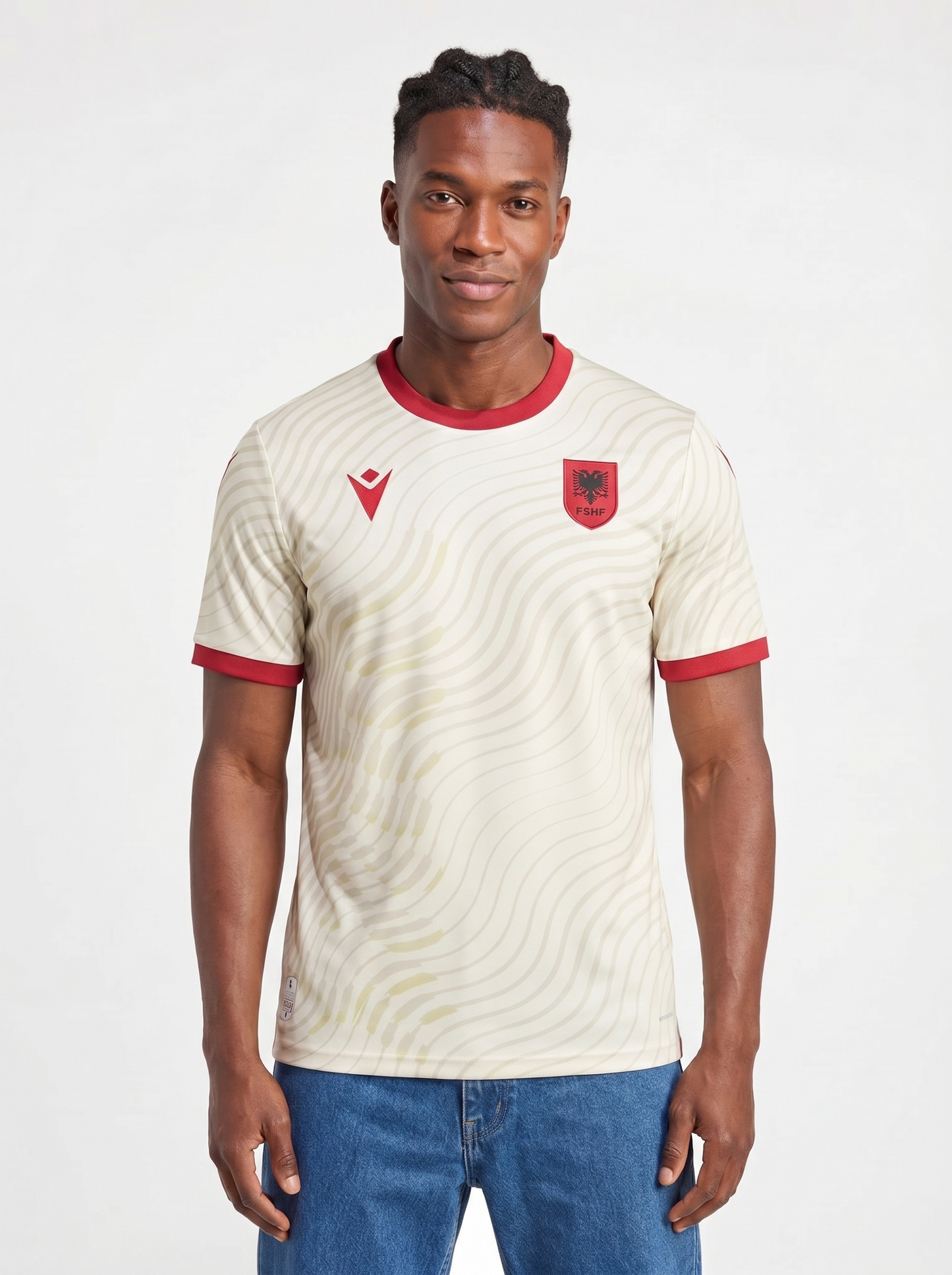 CAMISETA DE VISITANTE DE ALBANIA 2026