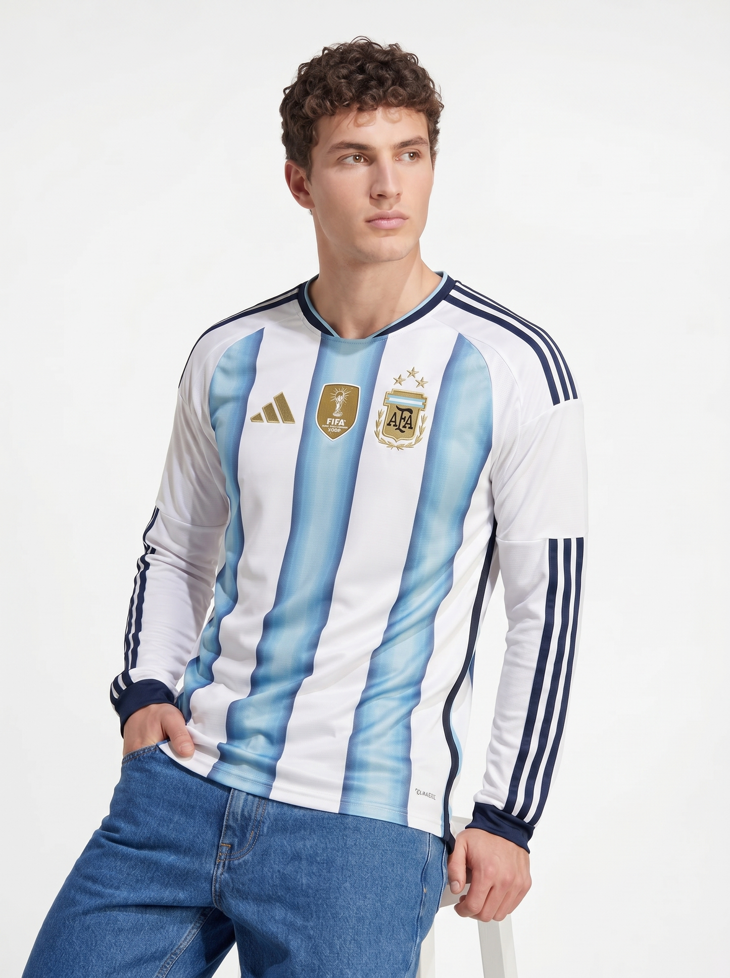 CAMISETA LOCAL MANGA LARGA ARGENTINA 2026