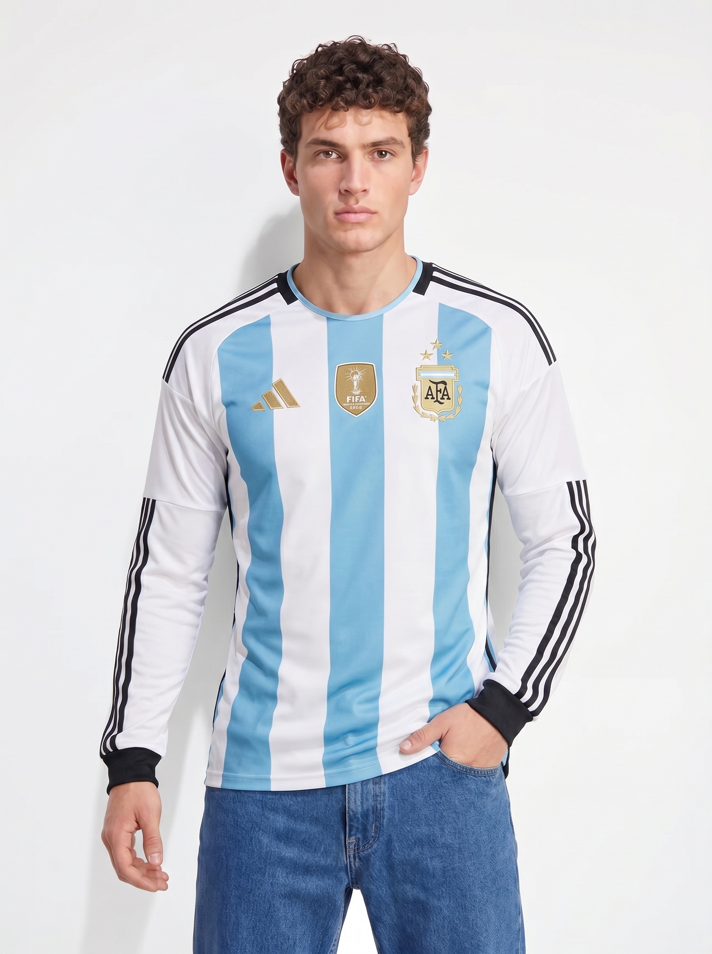 CAMISETA LOCAL MANGA LARGA ARGENTINA 2026